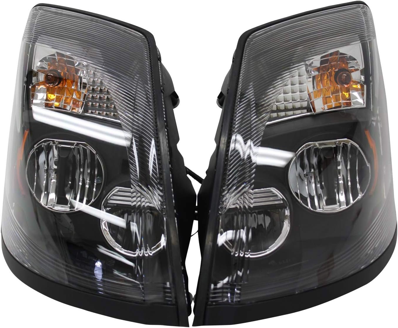 LH LED Head Lamp Black Volvo VNL 2015-2017 22141241