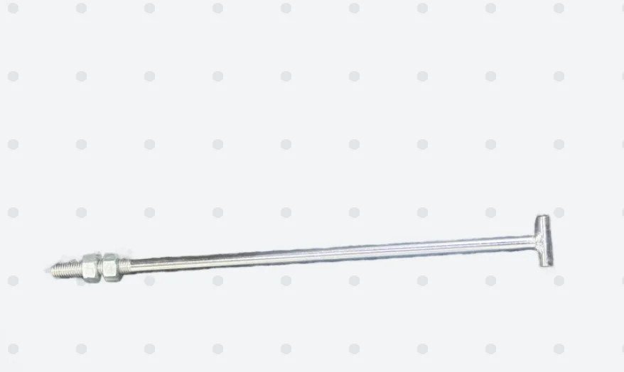 Battery Hold Down Rod with T-Handle